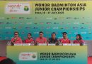 17 Negara Ramaikan Kejuaraan WONDR Badminton Asia Junior Championships 2025 di Kota Solo
