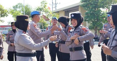 Wakapolres Sukoharjo Lakukan Pemeriksaan Disiplin Polwan, Enam Personel Dikenai Tindakan