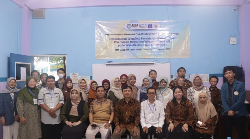 Tingkatkan Kompetensi Guru SMP Bina Insani Melalui Pemanfaatan AI untuk Pembelajaran Interaktif
