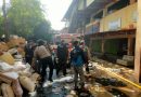 Polres Wonogiri Bergerak Cepat Bantu Tangani Kebakaran di Pasar Induk