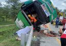 Bus Wisata Rombongan Warga Semarang Terguling di Tol Pemalang, Empat Penumpang Meninggal Dunia