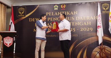 Resmi Nahkodai Perbasi Jateng, Paman John Targetkan Liga Basket Bergulir Awal 2026