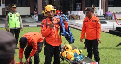Polres Boyolali Mantapkan Kesiapsiagaan Hadapi Bencana Lewat Apel dan Simulasi Penanggulangan