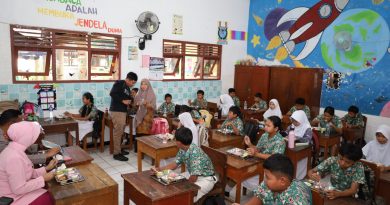 Polres Sukoharjo Wujudkan Generasi Sehat Lewat Program Makan Bergizi Gratis di Aspol Grogol Indah