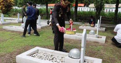 Kapolres Boyolali Pimpin Upacara Ziarah Nasional, Peringati Hari Pahlawan dengan Khidmat