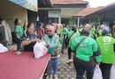 Program Solidaritas Nasional Hadir di Solo, Ribuan Driver Ojol Dapat Bantuan Sembako