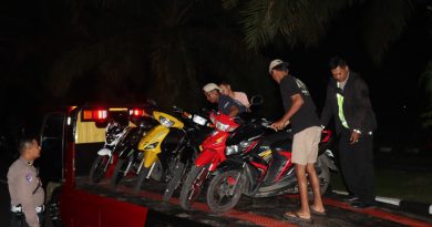 Polres Boyolali Gagalkan Aksi Balap Liar  dan Jaring Ratusan Kendaraan Tidak sesuai Spektek