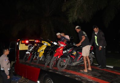 Polres Boyolali Gagalkan Aksi Balap Liar  dan Jaring Ratusan Kendaraan Tidak sesuai Spektek