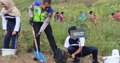 Polres Boyolali Tanam 1.000 Pohon di Cepogo, Kapolres Tegaskan Komitmen Jaga Lingkungan