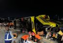 Bus Tujuan Yogyakarta Terguling di Exit Tol Krapyak, 15 Penumpang Meninggal Dunia