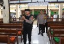 Kapolres Sukoharjo Pimpin Sterilisasi Gereja Hati Kudus Yesus Jelang Misa Natal