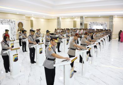 Kapolda Jateng Rotasi 32 Perwira Menengah, Enam PJU dan Belasan Kapolres Berganti di Awal 2026