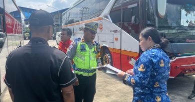 Satlantas Polres Boyolali Intensifkan Ramp Check di Banyudono, Pastikan Kendaraan Layak Jalan Jelang Operasi Ketupat