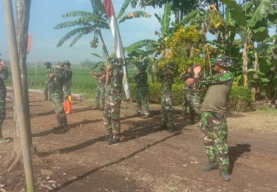 Awali Aktivitas, Satgas TMMD 128 Sragen Gelar Apel Pagi dan Senam Bersama