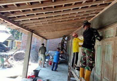 Rezeki Tak Terduga di TMMD 128, Rumah Bapak Diri Martono Akhirnya Dibedah