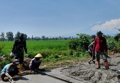 TMMD Reguler ke-128 Kodim 0725/Sragen Dongkrak Ekonomi Petani Desa Puro