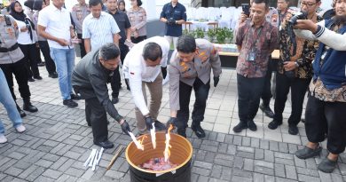 Polresta Surakarta Musnahkan 12 Ribu Lembar Uang Palsu, Nilainya Nyaris Rp1 Miliar