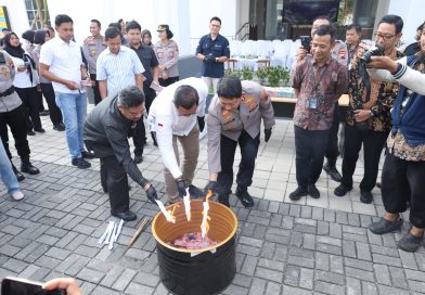 Polresta Surakarta Musnahkan 12 Ribu Lembar Uang Palsu, Nilainya Nyaris Rp1 Miliar