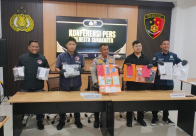 Polresta Solo Ungkap 43 Kasus Narkoba dalam Lima Bulan, 55 Tersangka Diamankan